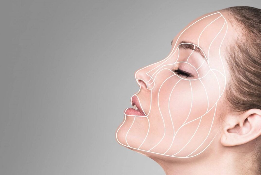sejas masāžas līnijas ādas atjaunošanai